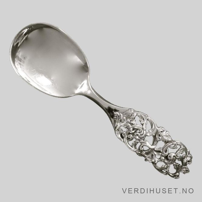 Hovedbilde Anretningsskje, stor - 21,5 cm - Elvesæter