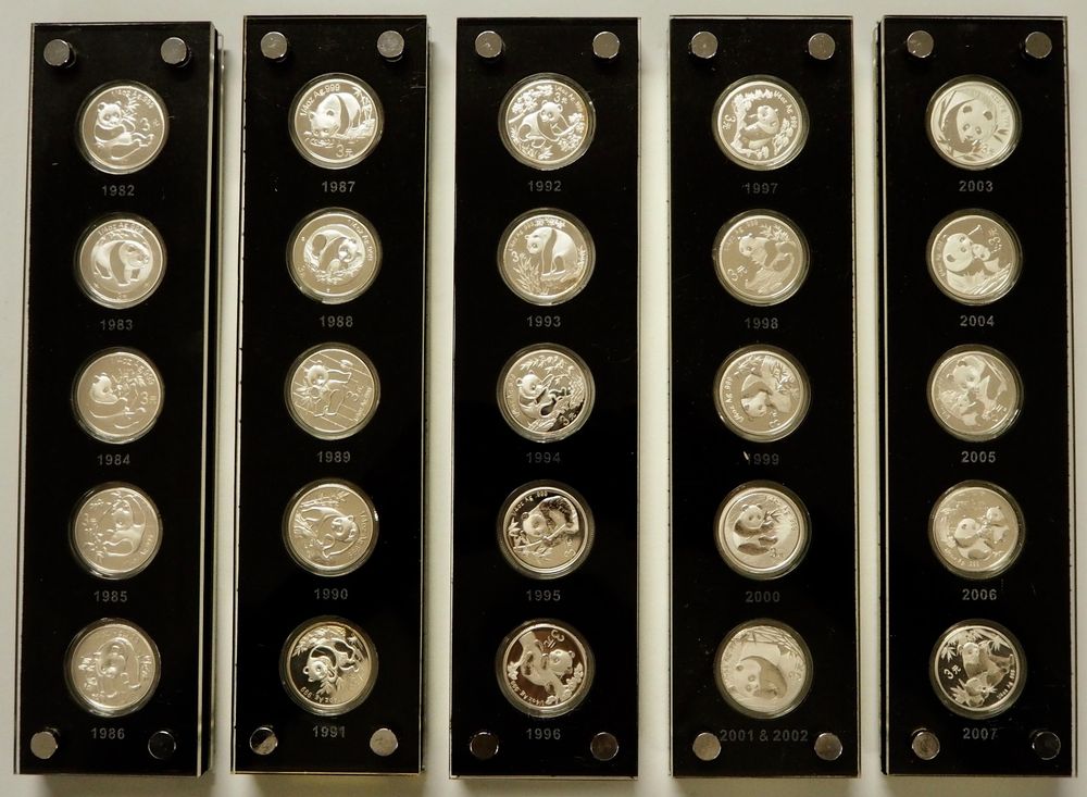 1/4 Oz 2007 - Panda - Sølvmynter proff