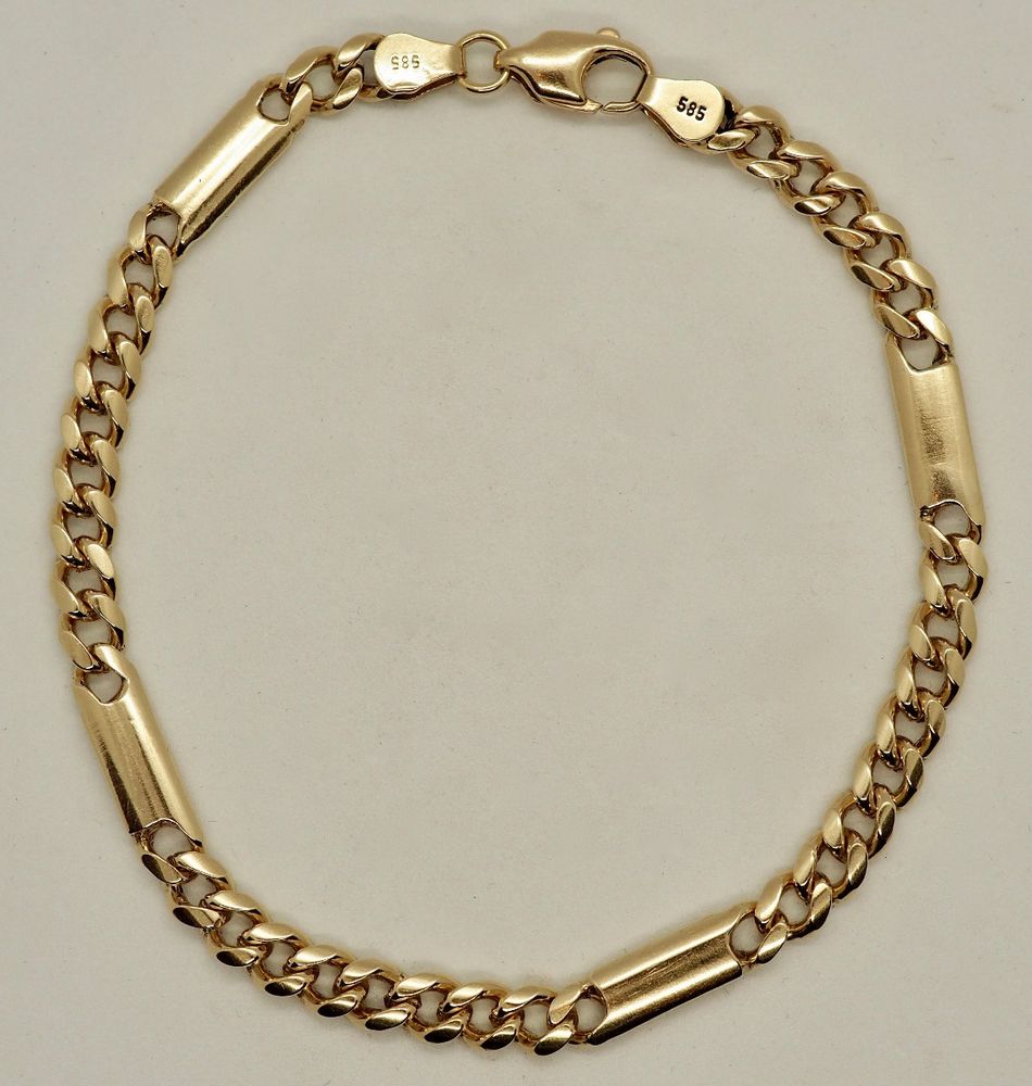 Armbånd i 14 K gull