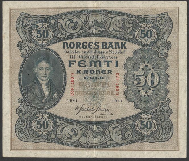 Hovedbilde 50 kr 1941 C kv 1 (C.0971423)