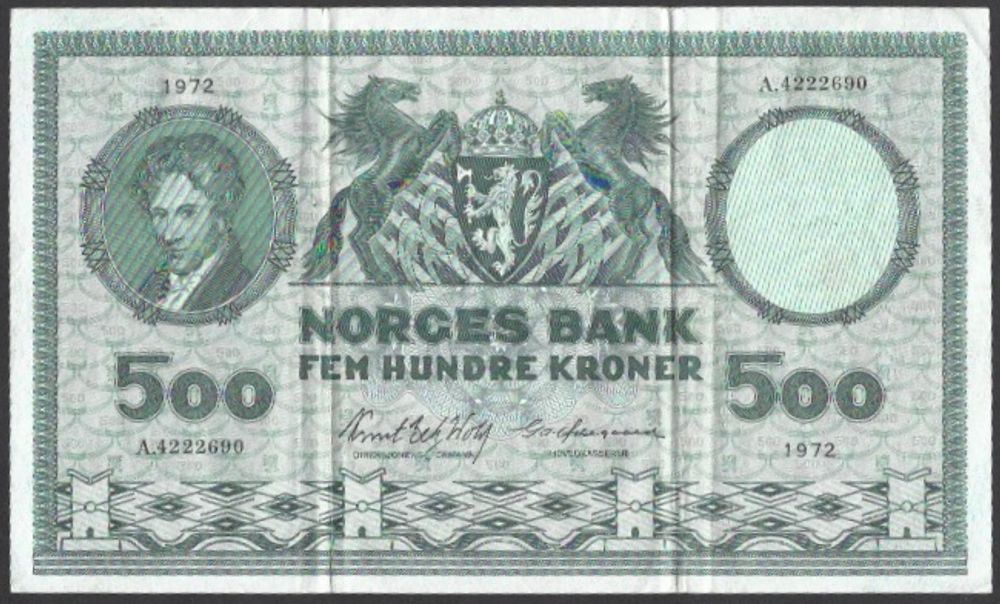 500 Kr 1972 A kv gF (A.4222690)