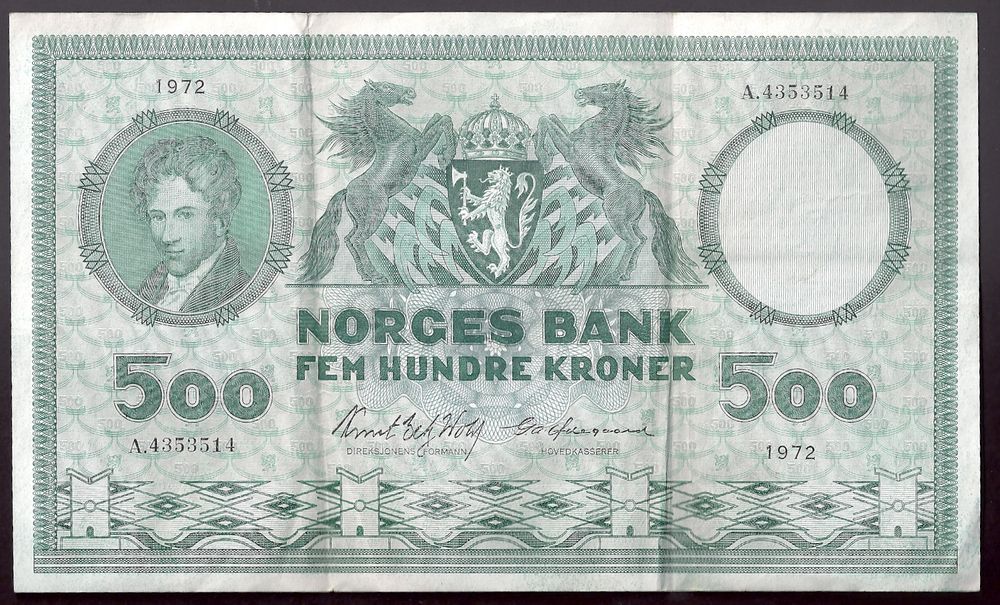 500 Kr 1972 A kv F (A.4353514)