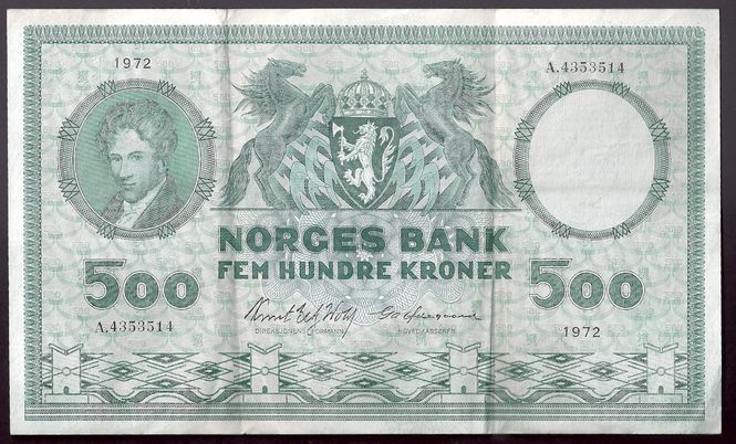 Hovedbilde 500 Kr 1972 A kv F (A.4353514)