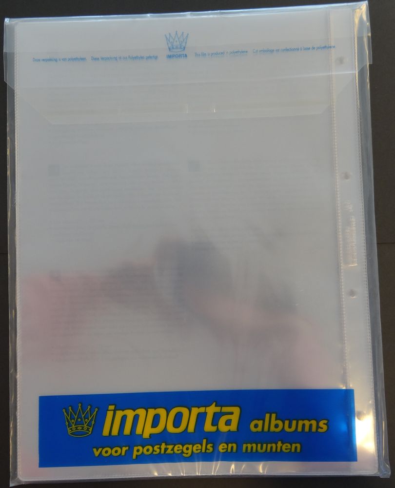 Plastlommer til sedler, V1 - 10 stk (Euro-system)