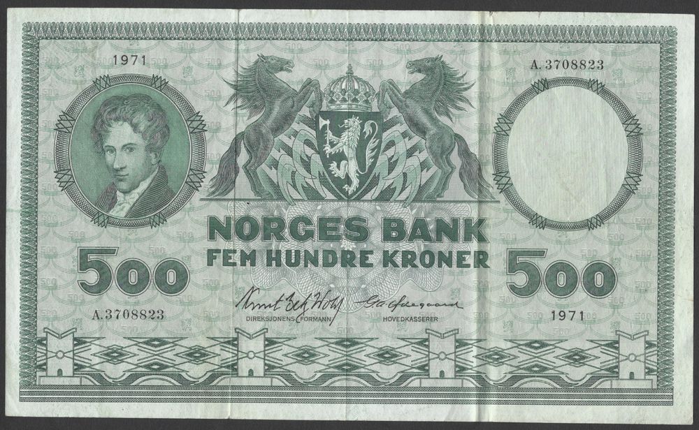 500 Kr 1971 A Kv g1 (A.3708823)