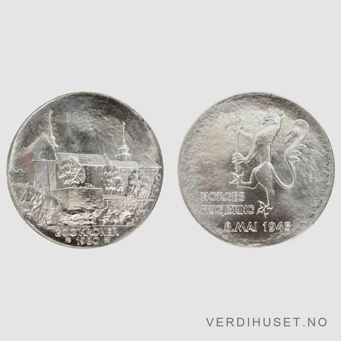 Hovedbilde 200 Kr 1980 - Frigjøringen 35 år
