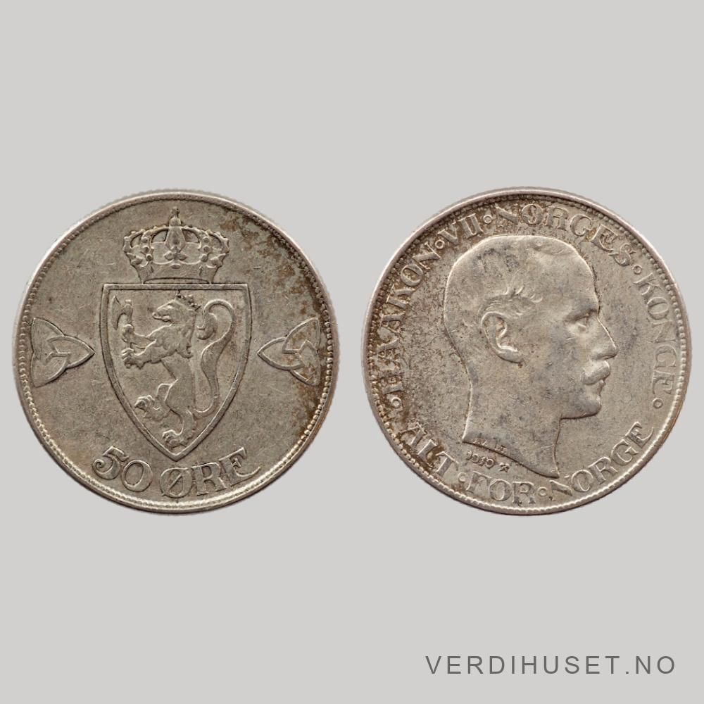 50 Øre 1919 Kv 1+