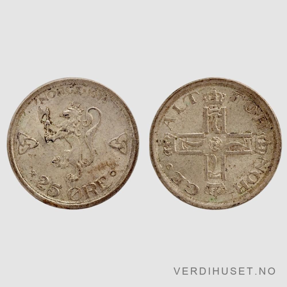 25 Øre 1918 Kv 01