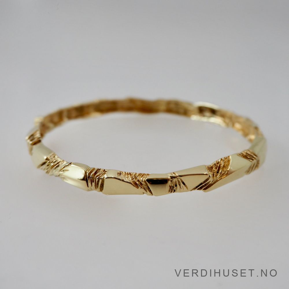 Armring i 14 K gull 
