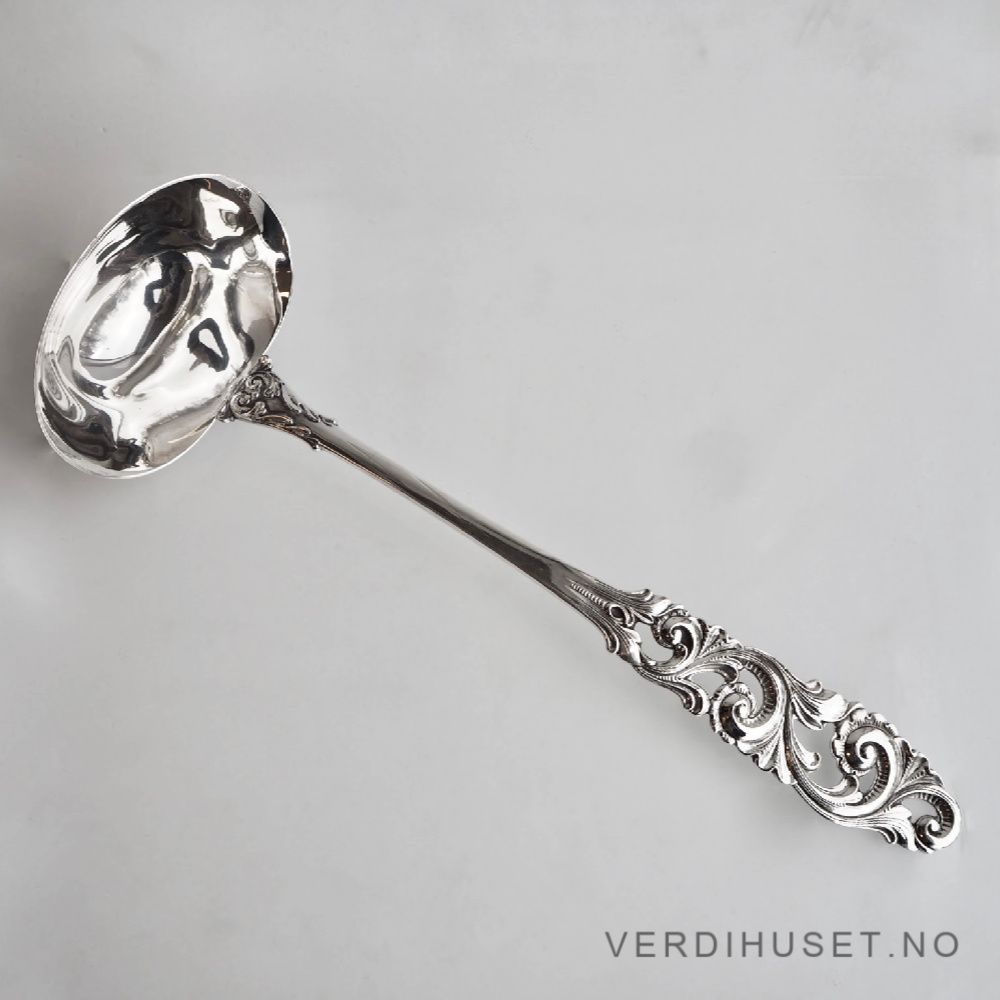 Suppeøse, stor - 33,5 cm - Telesølv