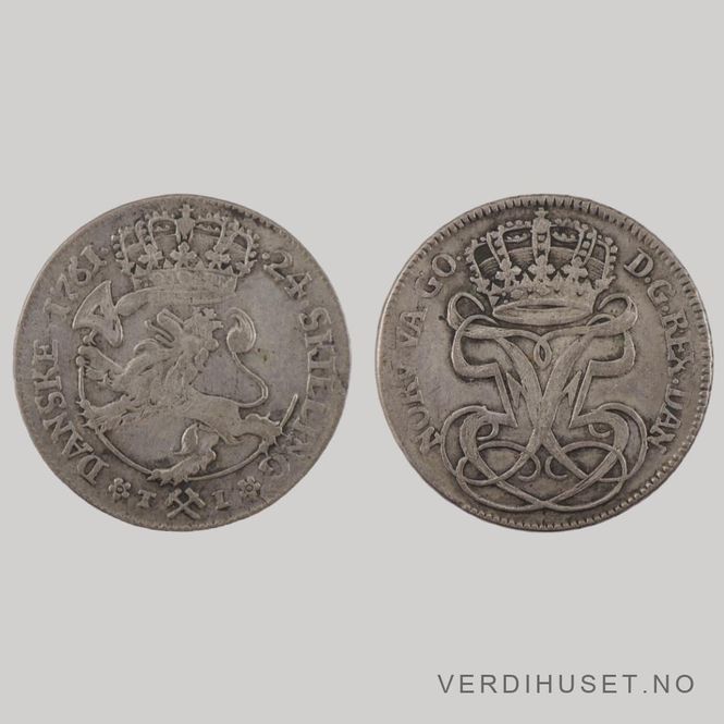 Hovedbilde 24 Skilling 1761 Kv g1