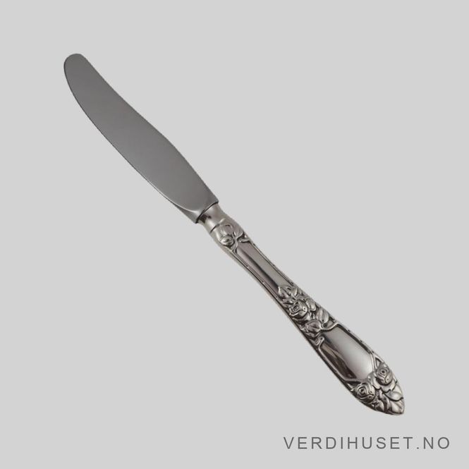 Hovedbilde Kniv m/langt skaft - 19,8 cm - Opphøiet Rose