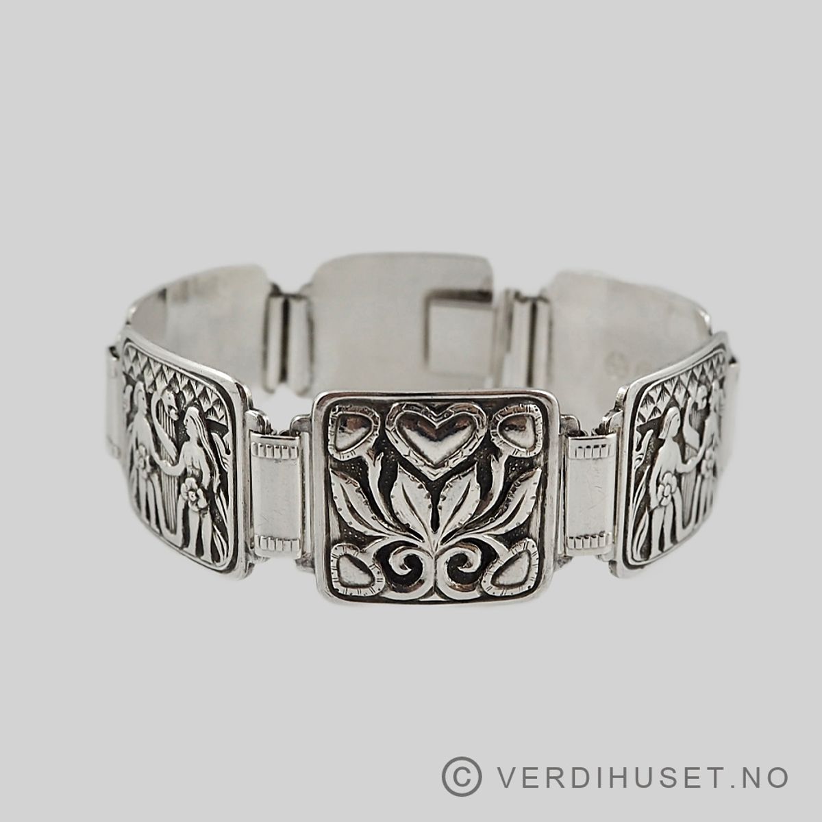 Armbånd i sølv - D-A