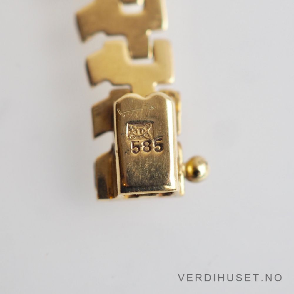 Halssmykke i 14 K gull