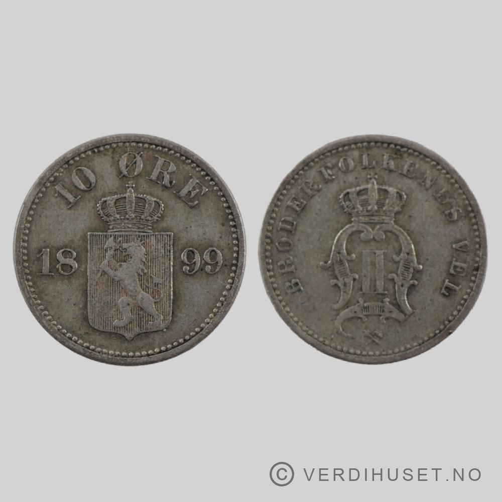 10 øre 1899 Kv 1