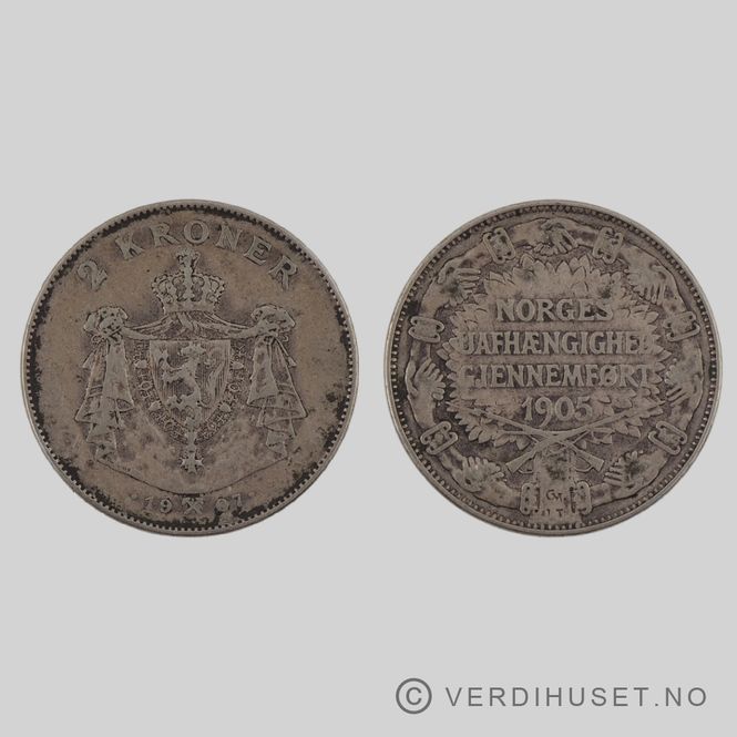 Hovedbilde 2 Kr 1907 Kv 1 + 