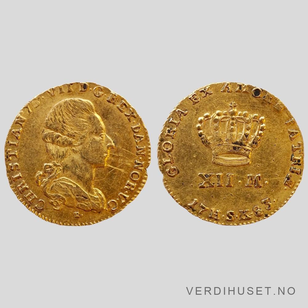 1 Ducat 1783 Kv 1+