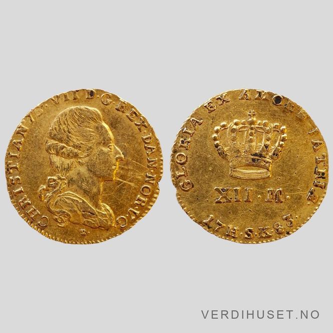 Hovedbilde 1 Ducat 1783 Kv 1+