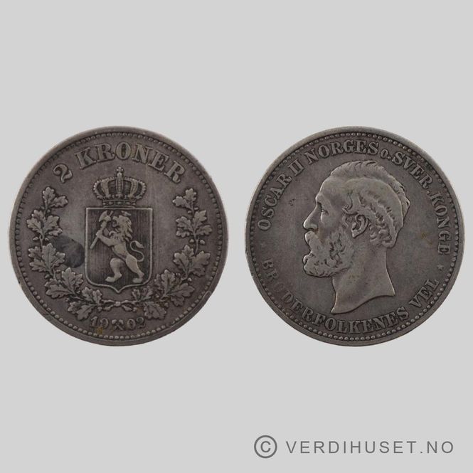 Hovedbilde 2 Kr 1902 Kv  1+