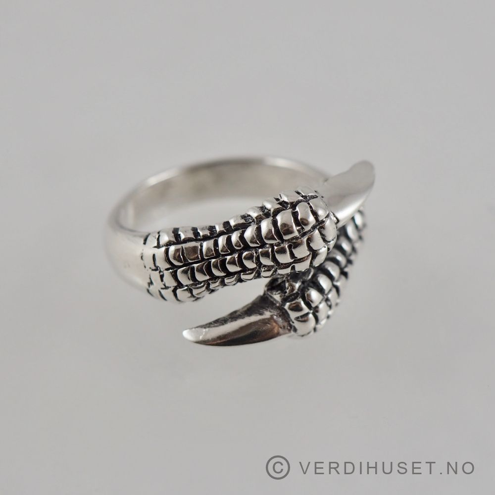 Herre-ring i sølv