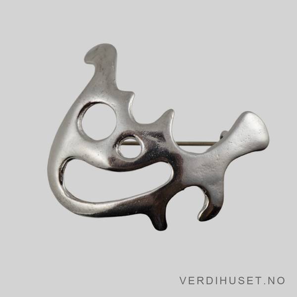 Hovedbilde Brosje i sølv - Brosje nr. 100 - Juhls, ...