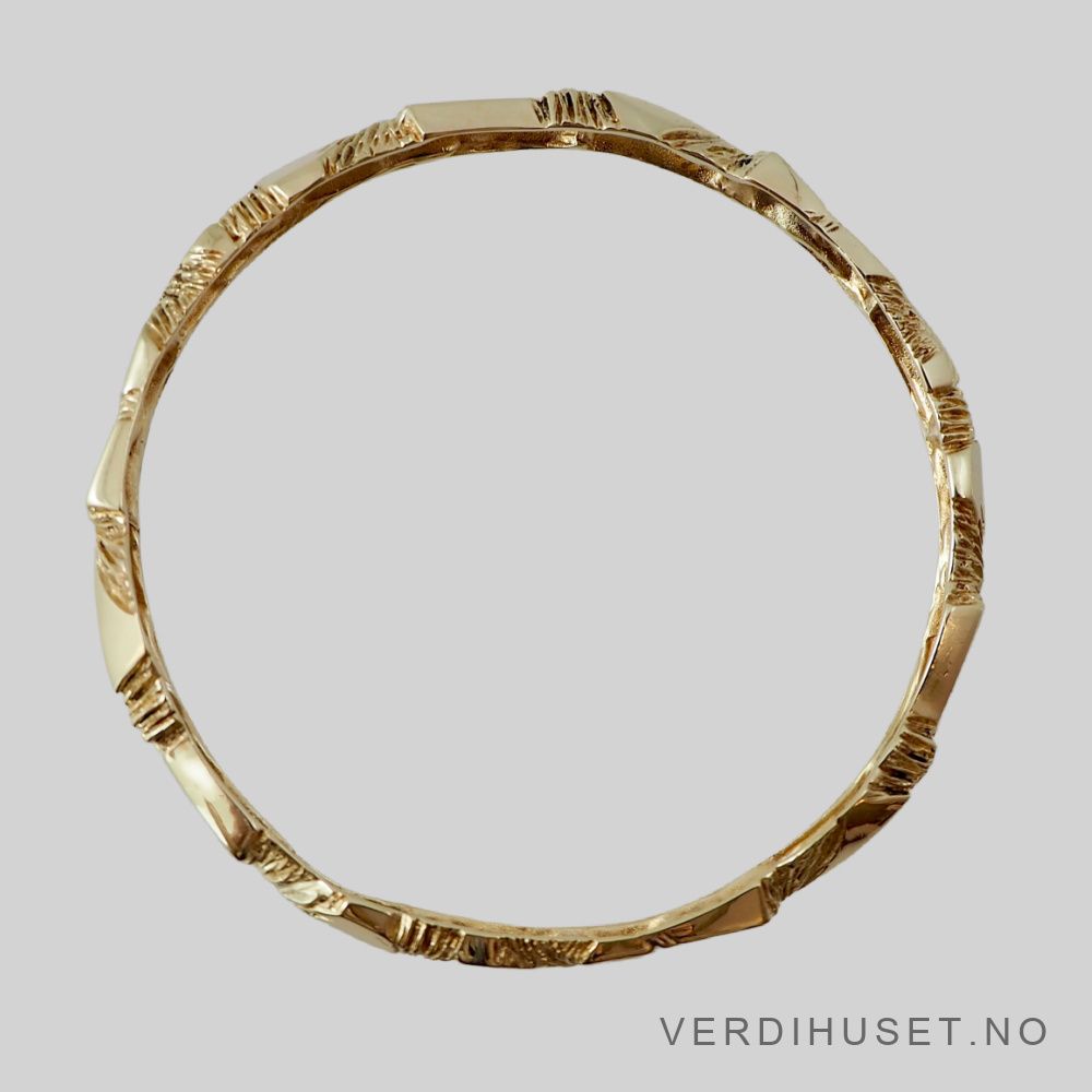 Armring i 14 K gull 