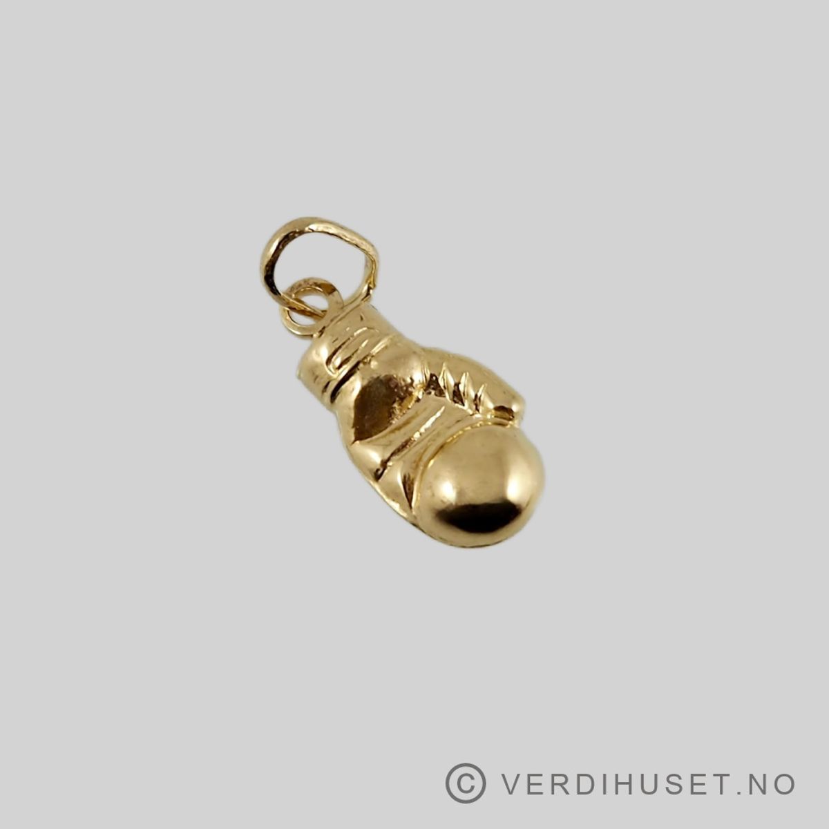 Charm i 14 K gull - Boksehanske