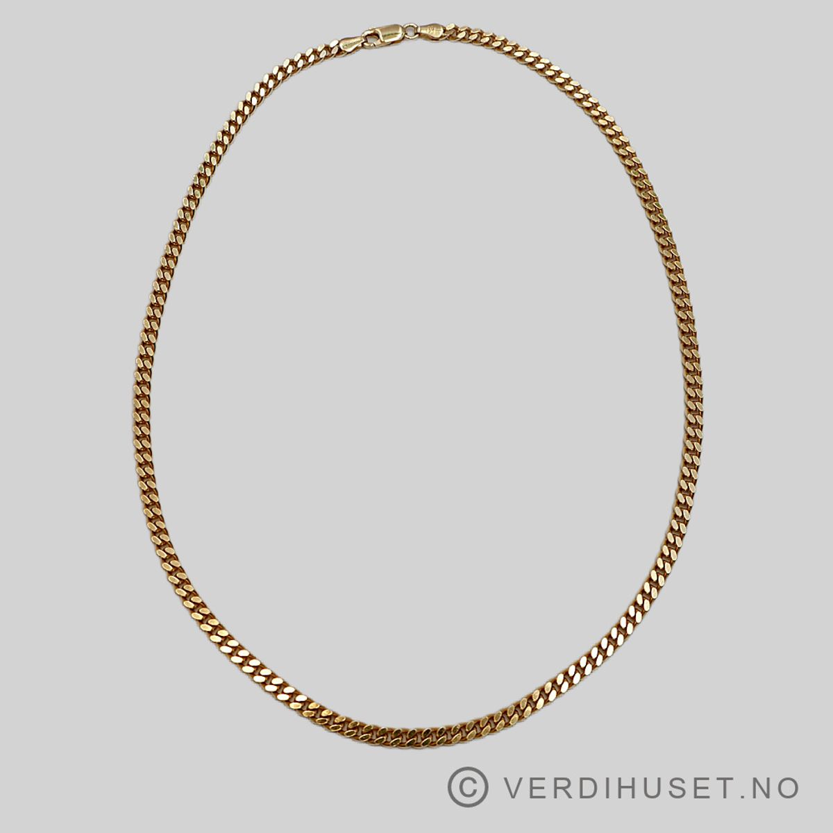 Halssmykke i forgylt sølv - 