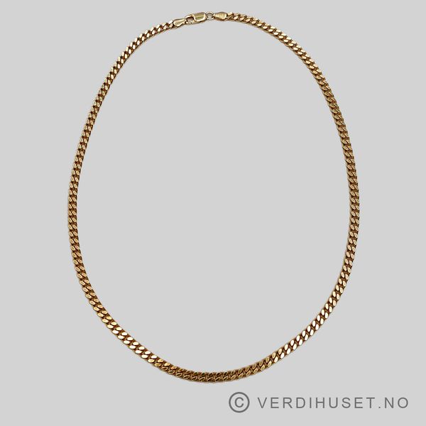 Hovedbilde Halssmykke i forgylt sølv - 