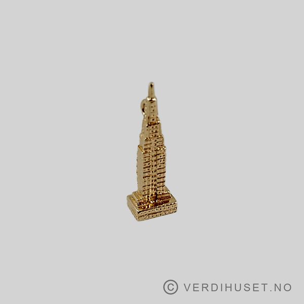 Hovedbilde Charm i 14 K gull - Empire State Building