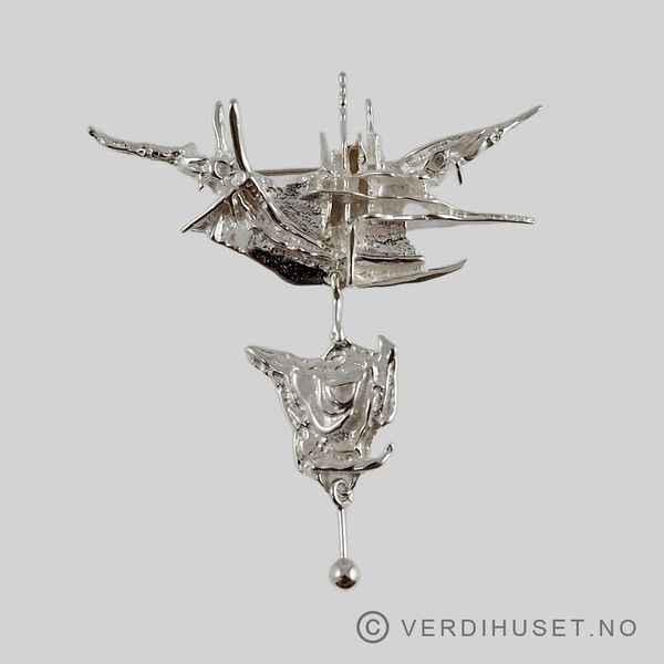 Hovedbilde Brosje i sølv - Tundra nr. 508 - Juhls, ...