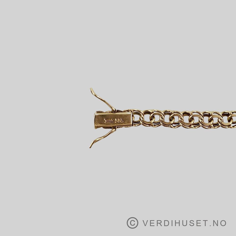 Armbånd i 14 K gull - 