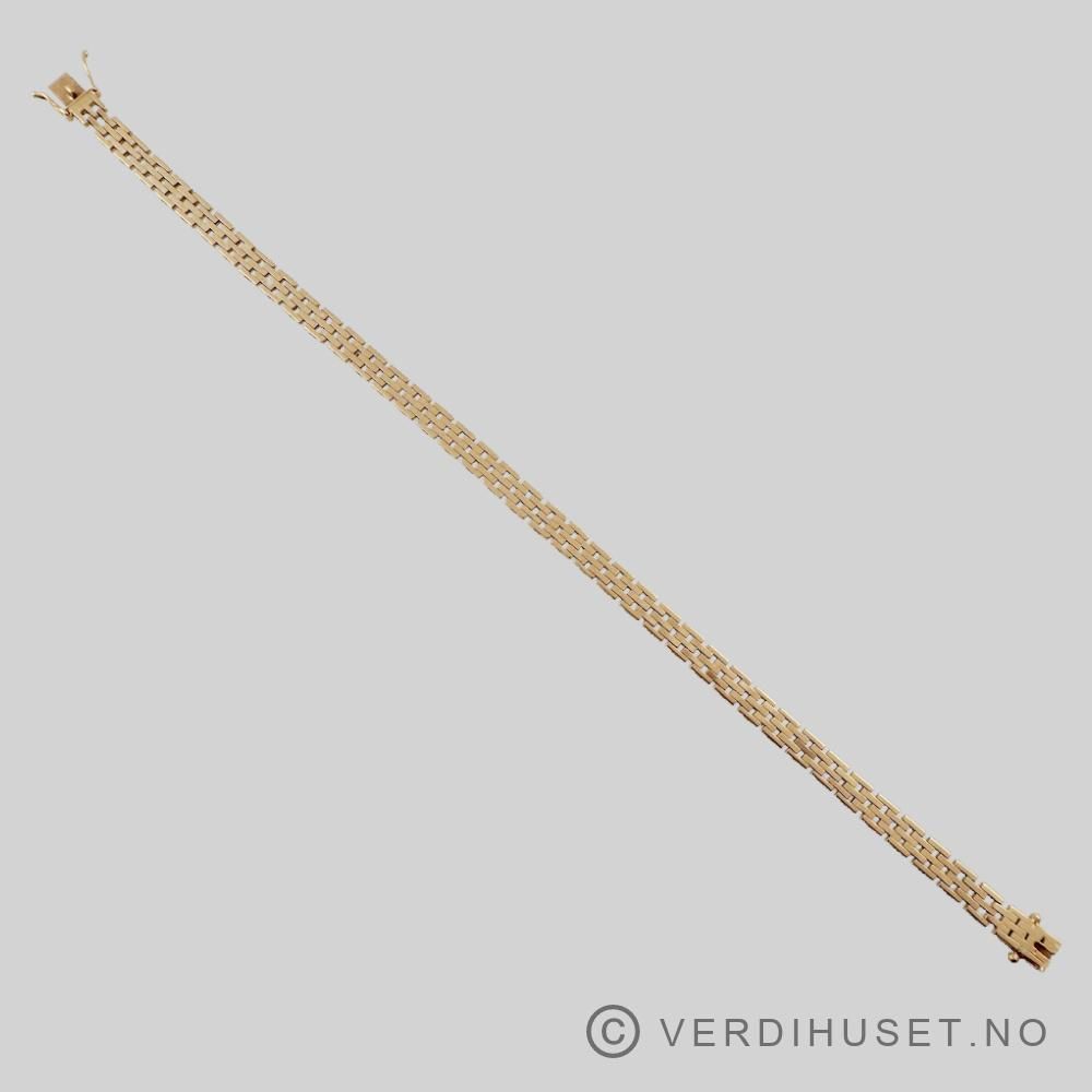 Armbånd 14 K gull