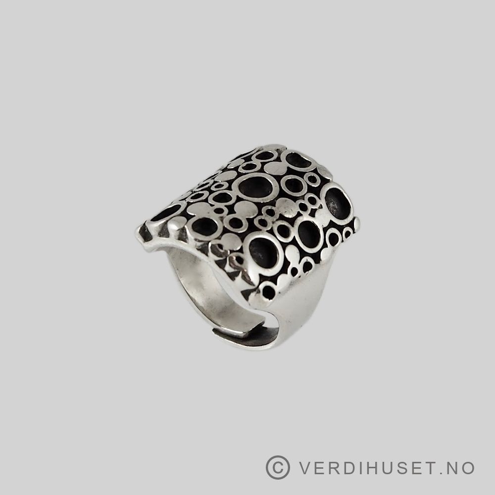 Ring i sølv - Uni D-A