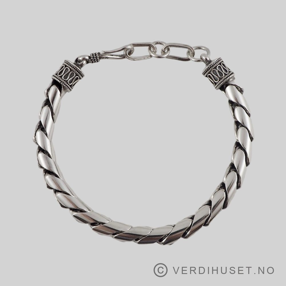 Armbånd i sølv 