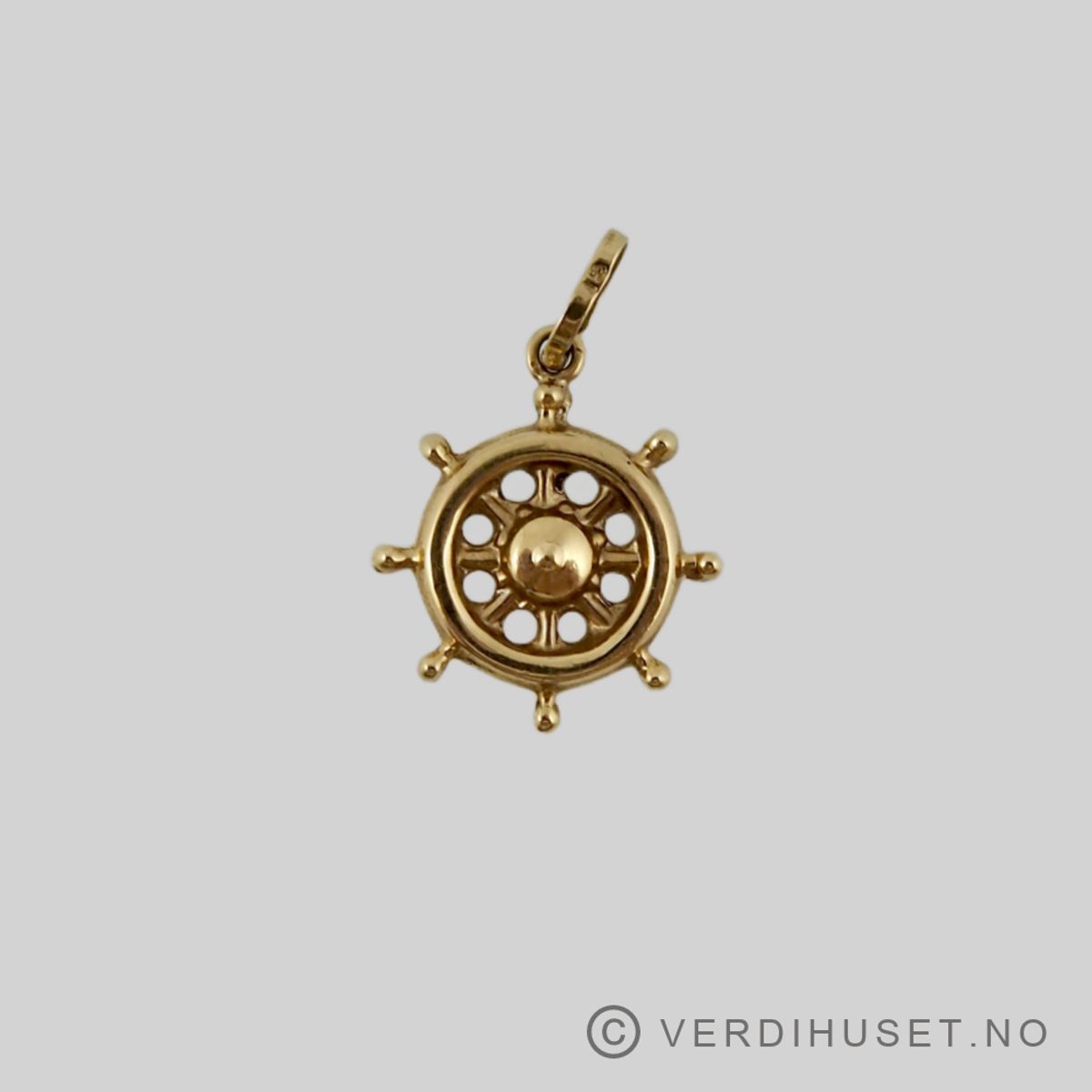 Charm i 14 K gull - Skipsratt