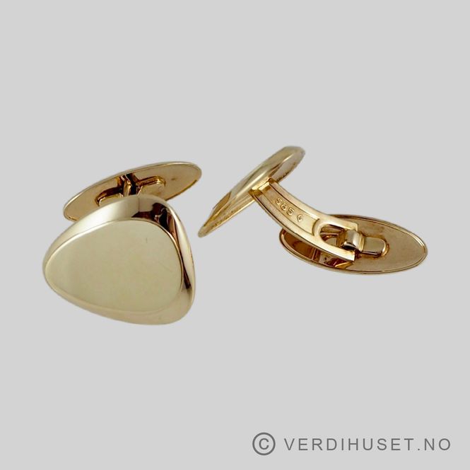 Hovedbilde Mansjettknapper i 14 K gull