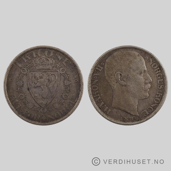 Hovedbilde 1 Kr 1914 Kv 1