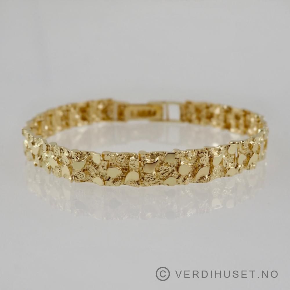 Armbånd i 14 K gull