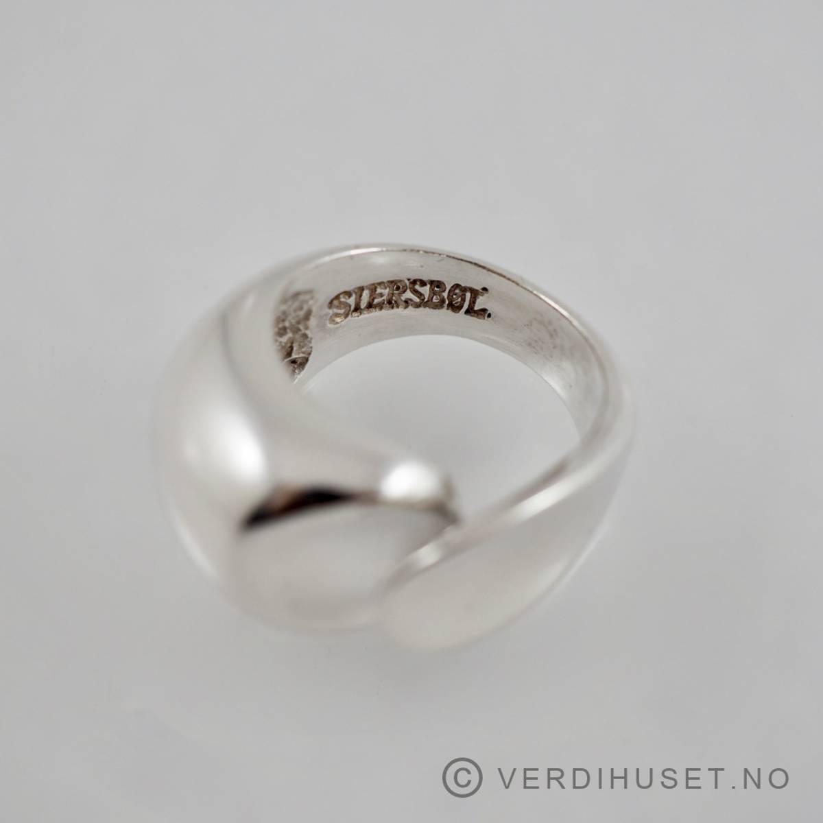 Ring i sølv - Siersbøl, DK