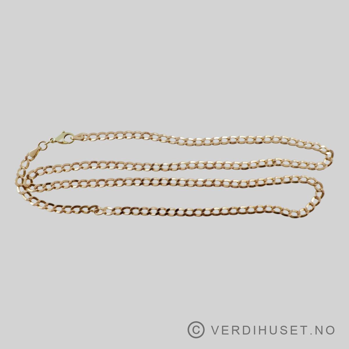 Halssmykke i 14 K gull - Panser